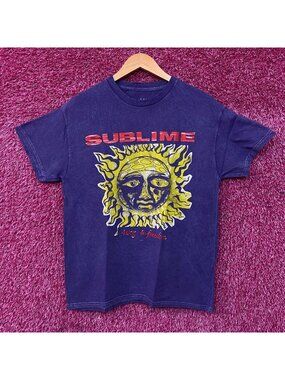 Sublime 40 Oz to Freedom Album Sun Logo T-Shirt Medium